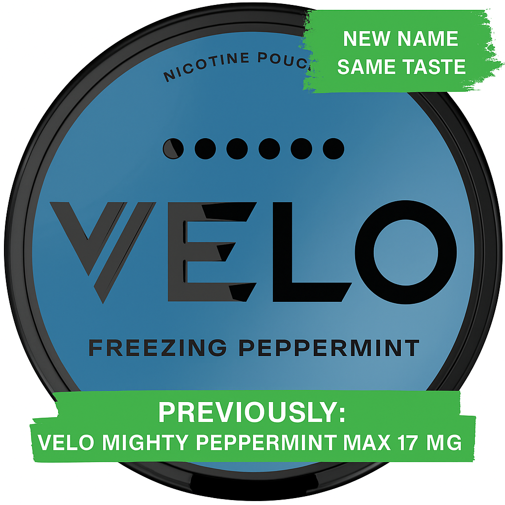 VELO Freezing Peppermint MAX (VELO Mighty Peppermint MAX*)
