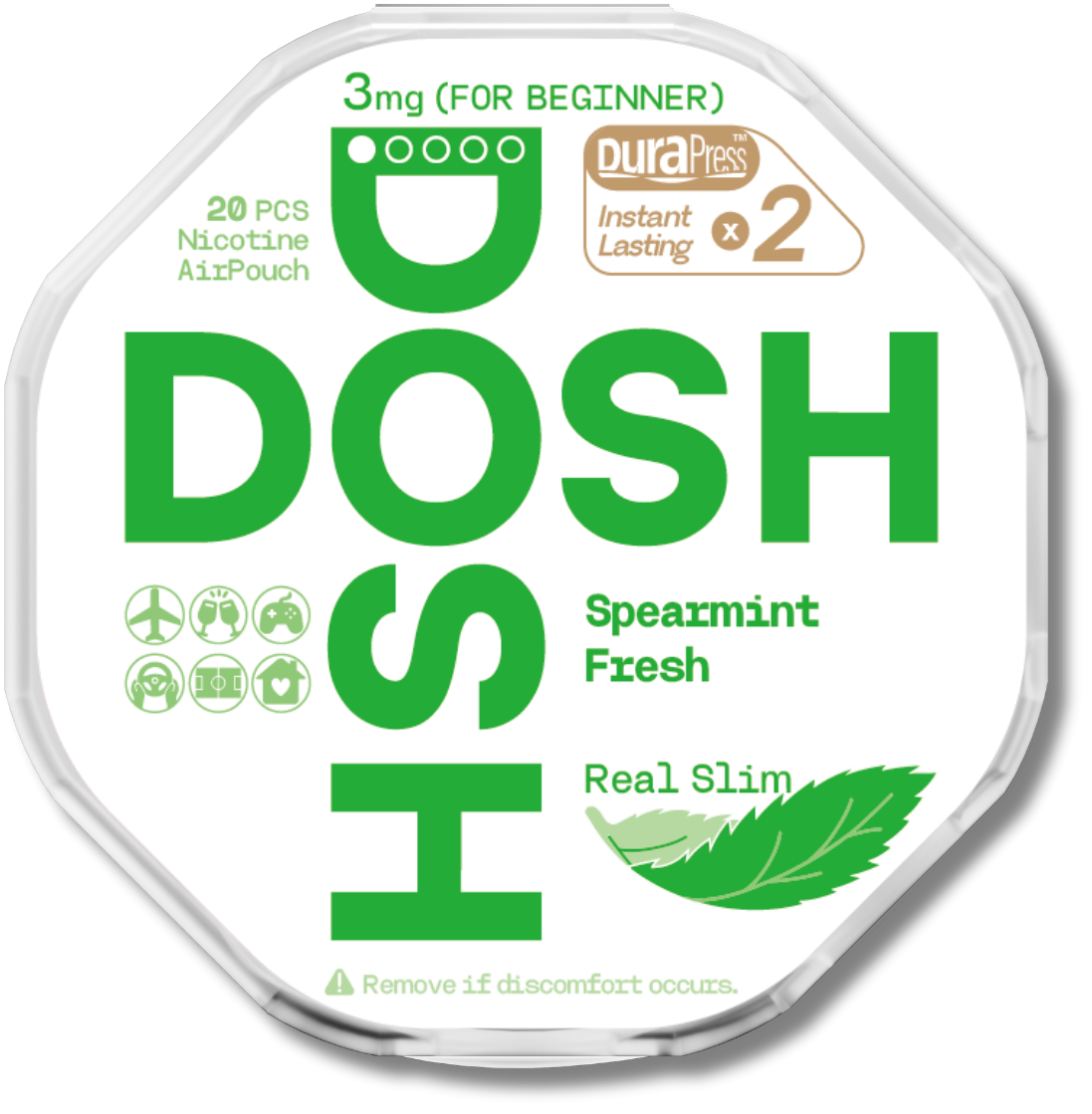 DOSH Spearmint Fresh 3mg