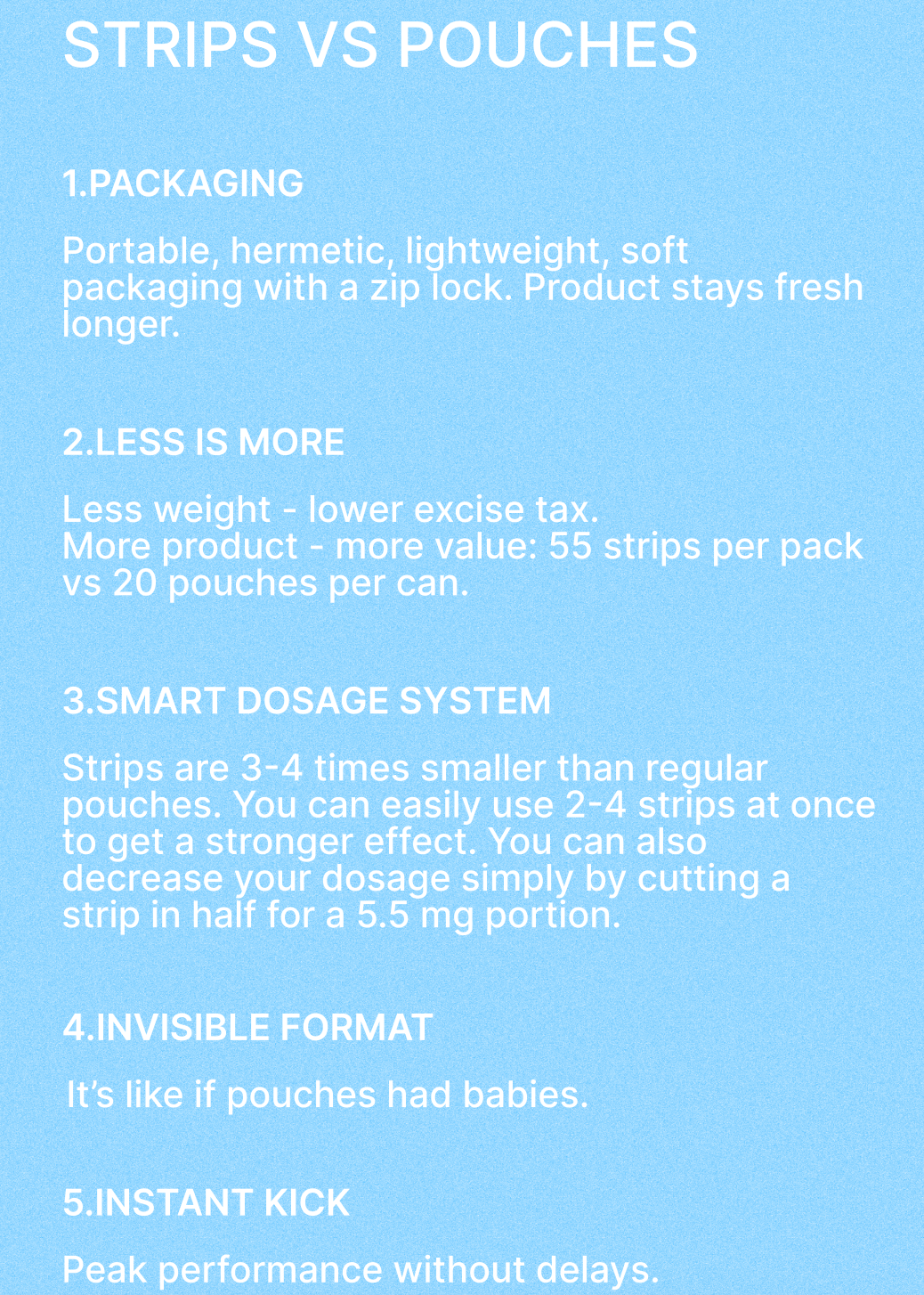 ICEBERG Nicotine Cotton Strips - Mint