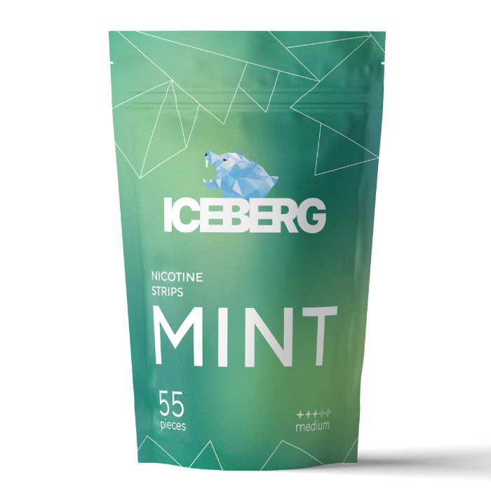 ICEBERG Nicotine Cotton Strips - Mint