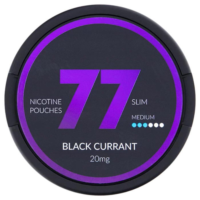 77 POUCHES Black Currant Ice