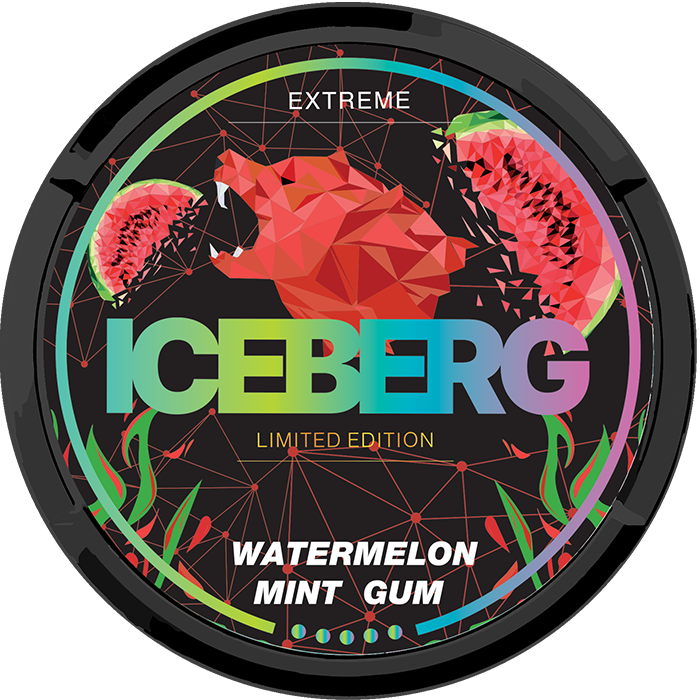 ICEBERG Watermelon Mint Gum Extreme