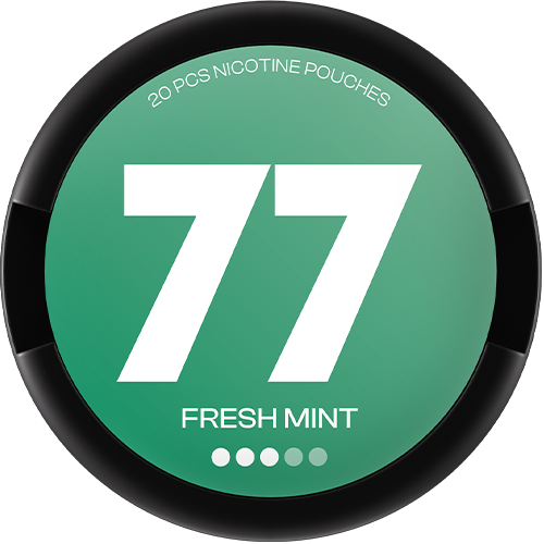 77 POUCHES Fresh Mint