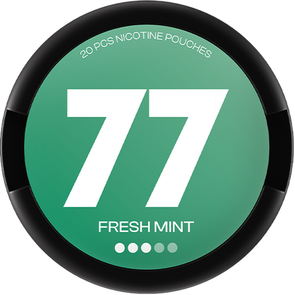 77 POUCHES Fresh Mint