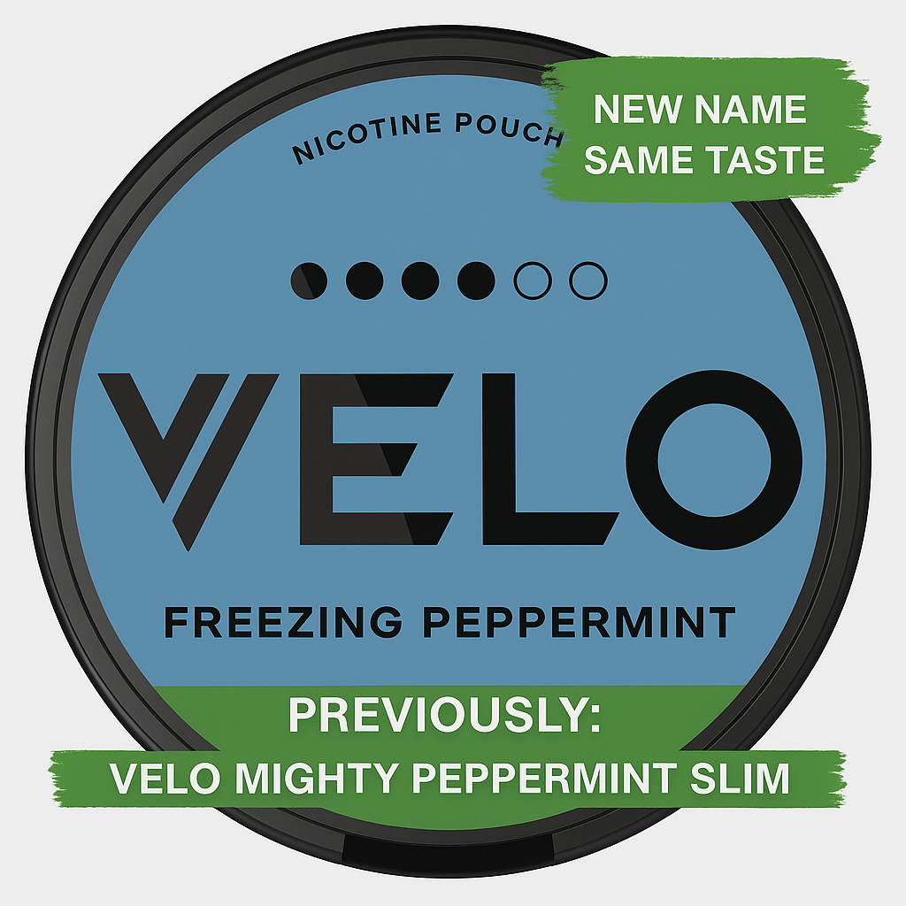VELO Freezing Peppermint (VELO Mighty Peppermint*)