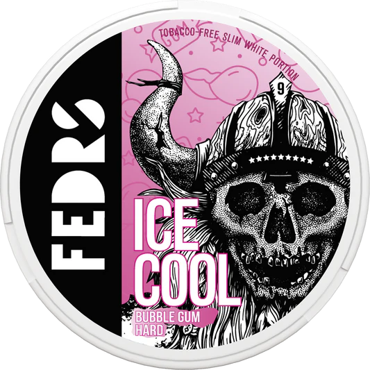 FEDRS Ice Cool Bubble Gum Hard 65mg/g