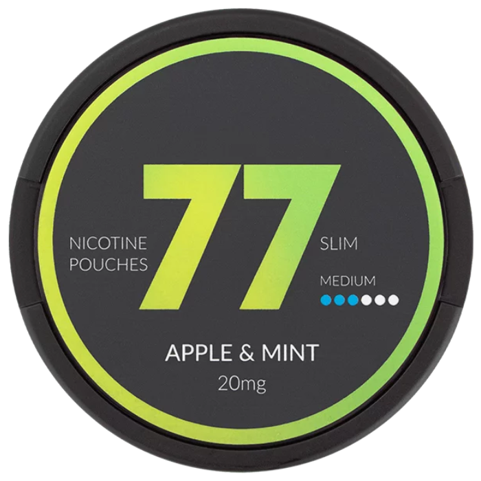 77 POUCHES Apple & Mint