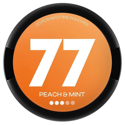 77 POUCHES Peach & Mint