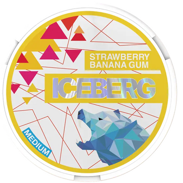 ICEBERG Strawberry Banana Gum Strong-20 mg/g