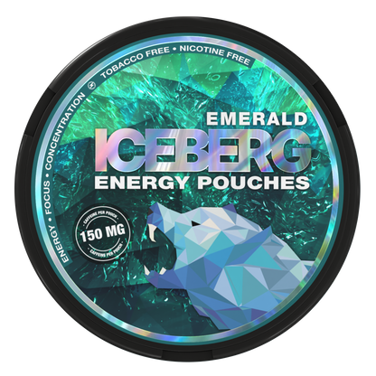 ICEBERG Energy Pouches Emerald 150mg