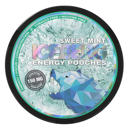 ICEBERG Energy Pouches Sweet Mint 150mg