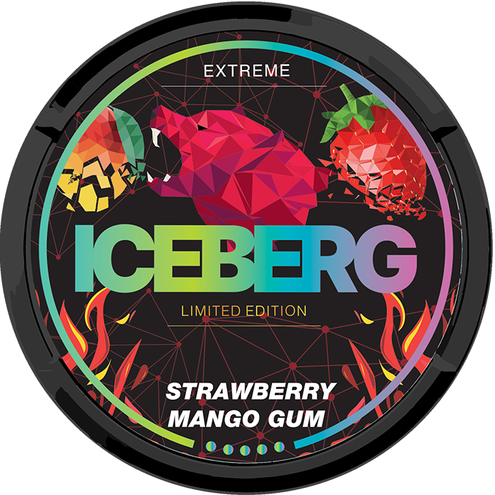 ICEBERG Strawberry Mango Gum Extreme (ES)