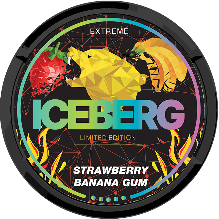 ICEBERG Strawberry Banana Gum Extreme (ES)