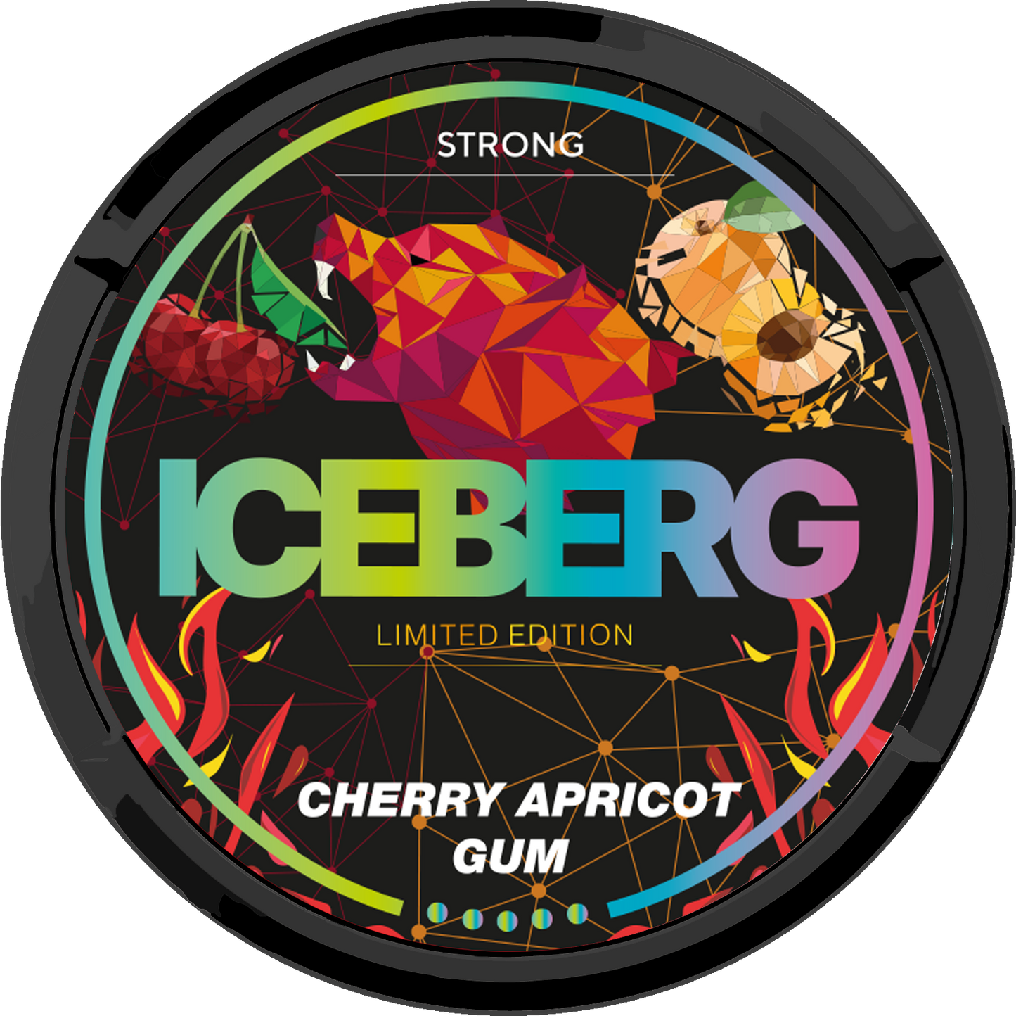 ICEBERG Cherry Apricot Gum Strong-20 mg/g