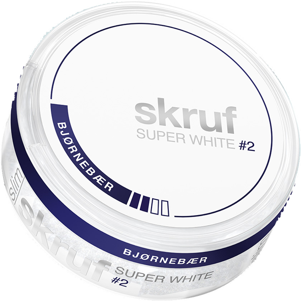 SKRUF Super White #2 Bjørnebær