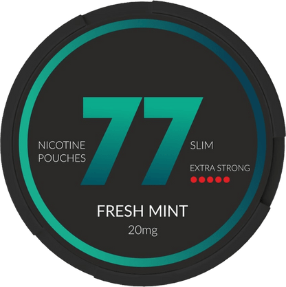 77 POUCHES Fresh Mint