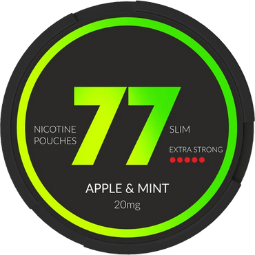 77 POUCHES Apple & Mint