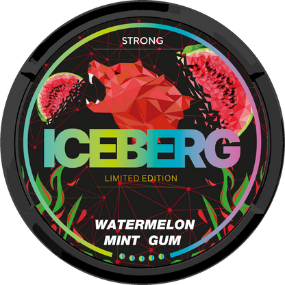 ICEBERG Watermelon Mint Gum Strong- 20mg/g